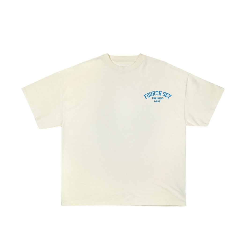 VARSITY TEE - CREAM COLOR